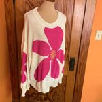 POL  Bright Flower Beachy Sweater Photo 10