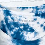 Lucky Brand  Women's Tank Top Blue Tie Dye Ruffle‎ Sleeveless Summer Size Small Photo 4