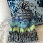 Aeropostale  Winter Cap Tassel Acrylic Colorful Beanie Womens One Size Photo 4