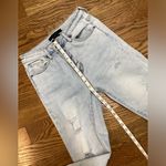 Risen button fly jeans. Size 9. Blue Photo 5