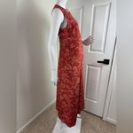 Jones Jeans Creek Linen Floral Dress Size 8. #368 Red Photo 1