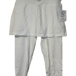 Sofibella Women's Skort Skirt Abaza Capri Legging Golf Tennis White XS NWT Photo 0