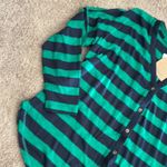 Kori  America sweater nwt green blue oversized small Photo 3