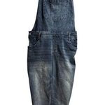 Wallflower Blue Denim Overalls crisscross back adjustale XL stretch Photo 0