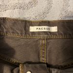 PacSun  Brown Vintage High Rise Button Fly Jean Shorts, Sz 27 Photo 2