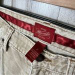 Abercrombie & Fitch Y2K Cream Beige Corduroy Pants Bootcut Low Rise Womens Sz 2 Photo 3
