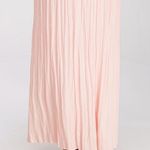 Forever 21 Pleated Pink Maxi Skirt Photo 4