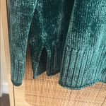 Luxurious Green Velvet Sweater Size XL Photo 3
