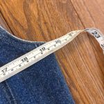 Claiborne Vintage denim vest flannel lined with corduroy collar small Blue Photo 5