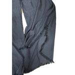 Umgee Fringe Beach Pants Size Small Solid Black Side Slit Boho Chic Wide Leg Photo 1