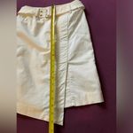 Vintage Japanese Knee Length Pencil Skirt With Belt White Photo 2