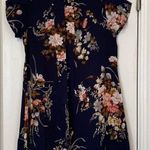 Cupshe Blue Floral Short Dress Photo 2
