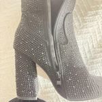 Forever 21 Forever Black Rhinestone Western Boots - Size 6.5 Photo 0