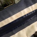 Tommy Hilfiger Navy blue white striped shoulder hand bag purse. Approx 10” wide x 7” tall. Photo 4