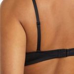 Everlane NWT, ReNew Nyle Swim Bikini Top Black, Sz L Photo 1