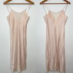Victoria's Secret  Vintage Gold Label Midi Slip Dress Nightgown Romantic Feminine Photo 1