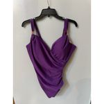 MiracleSuit  Razzle Dazzle Siren Orchid One-Piece Swimsuit L46824 Size US 16 Photo 3