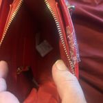 Badgley Mischka  Red Quilted  with Gold Accents Photo 5