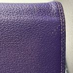Loewe Purple Bifold Continental Wallet w/ Anagram - Preowned Photo 5