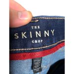 White House | Black Market WHBM The Skinny Crop High Rise Jeans 4 Ruched Ankle Preppy Casual Normcore Photo 6