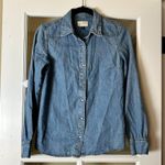 Universal Threads UNIVERSAL THREAD Western Denim Pearl Button Jean Shirt Size XS Photo 1