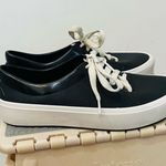 Melissa  Street Melflex Platform Sneakers, Black/White, size 10 Photo 1