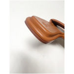 Tory Burch Double T Sport Slides Size 8.5 In Bourbon Miele/ Gold With Dustbag Photo 6