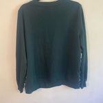 Jason Wu  mixed media sweater evergreen size medium Photo 5