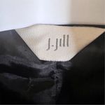 J.Jill ‎ Women's 2XL Black Crushed Velvet Embroidered Jacket Witchy Whimsigoth Photo 1