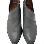 Lucky Brand  Prucella Leather D’Orsay Ankle Boots Booties Gray Womens Size 8 Photo 5