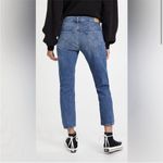 EDWIN Jamie Boyfriend Cropped Jean Relaxed‎ Fit Low Rise Medium Wash Size 26 New Blue Photo 3