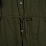 Popsugar  Button Front Romper Green XL NWT Photo 4