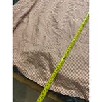 Pact NWT  Shell Stripe Jolene Tie-Back Dress Orange Womens Size Large Photo 9