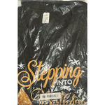 SheIn  T-Shirt Womens Size 5XL Black Birthday Faith Theme Casual Top Short Sleeve Photo 7