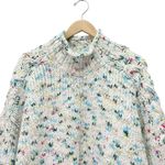Anthropologie Gaia Sweater 2X Plus Size Speckled Knit Mock Neck Pullover Jumper Photo 6