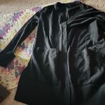 COS  xs black oversized cardigan. Photo 4
