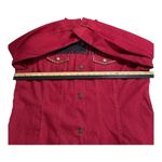 Diane Gilman DG2  Women's Denim Jacket Faux Studded Pockets Biker Patriotic 1X Photo 10