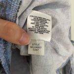 Sigrid Olsen Vintage  Blue Patterned Women’s 100% Cotton Shirt 2X Photo 3