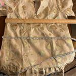 Tuckernuck Champagne Fil Coupe Palmerston Formal Mini Dress Size Large NWT Prep Tan Photo 6
