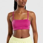 Gymshark Bandeau Sports Bra Dragon Pink Photo 0