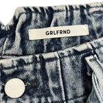 GRLFRND Daphne Ultra High Rise Skinny Jeans Borderlands Light Blue Wash Size 25 Photo 8