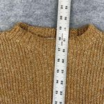 Free People Beach Freya Sweater Tee Shirt Top Orange Knit Pocket Small Photo 2