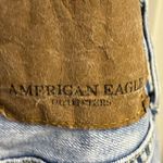 American Eagle  Light Wash Distressed Faded Flex Skinny Jean Shorts- Size 34 Photo 7