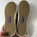 Sperry TOP-SIDER WOMENS SIZE 6.5M SHOES SEACOAST STRIPED CANVAS WINE STS93410 Photo 6