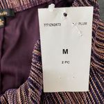 City Studio sz M metallic purple Y2K skirt NWT Size M Photo 6