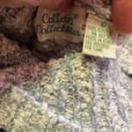 Vintage 80s oversized embroidered turtleneck sweater Size L Photo 2