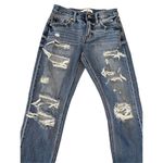 KanCan Destroyed Distressed Jeans 1/24 Straight Leg Denim Everyday Casual Blue Size undefined Photo 2
