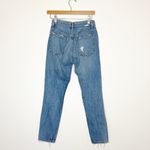 Boyish  Billy High Rise Tapered Leg Denim Jeans Starman Distressed Photo 3