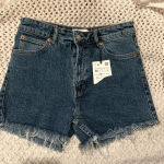 ZARA  SHORT WOMENS NEW SIZE
6 BLUE Photo 0