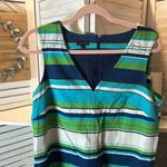 Talbots  Striped Sleeveless Dress Photo 1